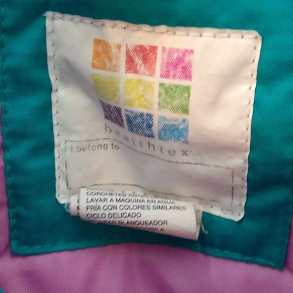 Girls health text winter coat size 12 months - Picture 2 of 6